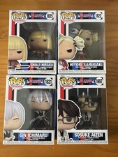Bleach Funko Pop Bundle Lot Of 4 - Hiyori Shinji Aizen Gin picture