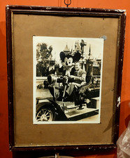 VINTAGE ROLLS ROYCE BLACK AND WHITE PHOTOGRAPH WALTER ELIAS DISGNEY USA 1940 picture