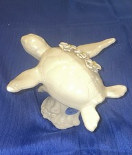 Peter Okumoto Sea Turtle Figure Plumeria Handmade In Hawaii (Son of Dorothy) picture