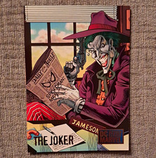 Fleer/SkyBox 1995 DC Versus Marvel Villain The Joker Non-Sport Card #45 picture