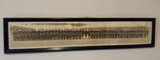 WW1 Era Military Panoramic Photo 1922 Virginia Naval Air Station Large 41”X9” picture