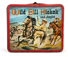 Wild Bill Hickok and Jingles Tin Lunchbox (1955), by Aladdin Industries, Vintage picture