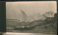 Old Vintage Photo PANAMA CANAL CONSTRUCTION SCENE MINING OPERATION PHOTOGRAPH picture