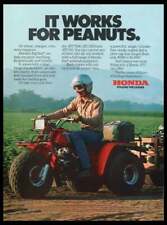 1982 Honda ATV ATC 200,185,110  print ad /mini poster/photo-Original 1960s picture