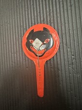 Vintage 1930s 1940s Halloween Noise Maker Black Cat Pumpkin Witch Jack-o-lantern picture