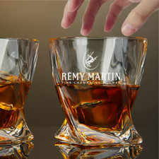 Custom Engraved Remy Martin Cognac Glass – 10 oz Twisted Rocks Glass picture