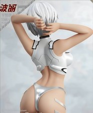 Rei Ayanami 14in Limited Edition *Silver* Genesis Evangelion Figure 🇺🇸-NIB picture