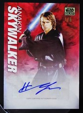 2026 Topps Chrome Star Wars Galaxy Anakin Skywalker/Hayden Christensen Auto 1/5 picture