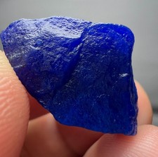 23 Ct UNUSUAL Blue Haüyne | Hayune Crystal From Badakhshan, Afghanistan picture