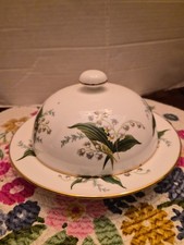 Hammersley lily muffin bowel and cover RARE picture
