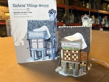 DEPT 56 2010 SPLENDID COD FISH N CHIPS 808868 DICKENS VILLAGE RETIRED picture