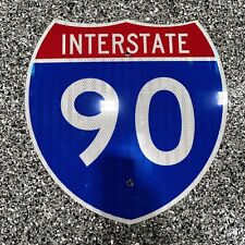 Vintage Interstate I-90 Highway Sign Reflective  16
