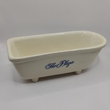 The Plaza Hotel 75th Anniversary 1907-1982 Ceramic Bathtub Dish Souvenir picture