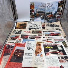 Lot 1940s-1980s International Harvester Truck Magazine Ad Lot IH Farm Pickup picture