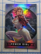 Fleer Brilliants Superman - Power Girl #17 Regular Base - DC Comics Card picture