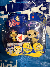 Brand New Authentic Littlest Pet Shop Cuddliest Duck 1002 Lamb 1003 Hasbro 2009 picture