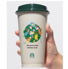 #STARBUCKS JAPAN Pokémon + STARBUCKS REUSABLE CUP COFFEE CONECTION 473ml F/S picture