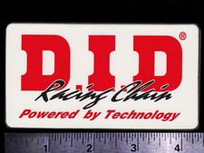 D.I.D. Racing Chain - Orig. Vintage Racing Motorcycle Decal/Sticker MX Motocross picture