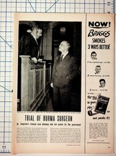 Vintage 1950s Dr. Seagrave Burma Surgeon Trial Magazine Article & Ads picture