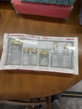 Gemco Tableware Classics 1996 Made In USA New In Box 6 Piece Glass Set picture