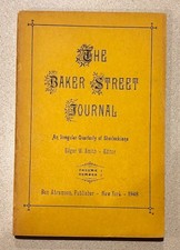 Baker Street Journal Vol 3 No 2 (1948) Old Series - Sherlock Holmes BSI Abramson picture