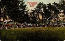 Automobilist Rendezvous Near Tacoma WA Vintage Postcard K65 picture