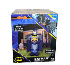 Gemmy Batman Pumpkin Giant 9th Halloween Light Up Inflatable picture