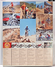 1971 Montesa 250 King Scorpion Original Motorcycle Fold Out Print Ad Brochure picture