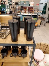 Starbucks Halloween 2026 BLACK CAT cold cup tumbler 23 oz with straw USA Seller picture