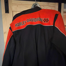 Harley-Davidson Black & Orange Jacket picture