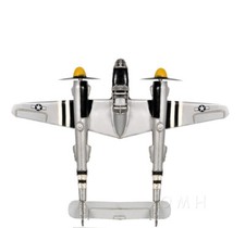 1940s U.S. Twin-Engine Fighter Plane iron Model Airplane picture
