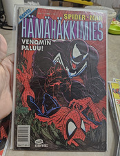 Marvel Spider-Man Hämähäkkimies #1 1992 Finnish Semic Venom Todd McFarlane picture
