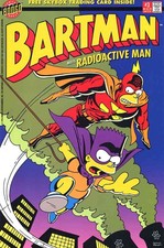Bartman #3 (with card) VF; Bongo | Simpsons - w/Bag+Board picture