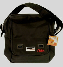VTG Coke Cocoa Cola 1999 Messenger Bag NWT EK SPORT Black ADJUSTABLE STRAP RARE picture