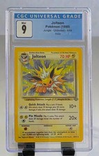 1999 Jolteon Pokemon Jungle 4/64 Vintage Rare CGC 9 picture