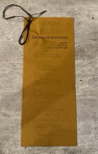 Rare 2001 Signed Celebrity Chef Menu Daniel NYC Boulud Ducasse Ripert Culinary picture