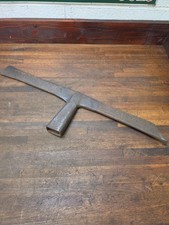 A24- Antique hand forged Twibil Mortise Axe Pennsylvania picture