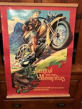 RARE Harley Davidson Fine Art Print from the Smithsonian Institution 1986 LTD picture