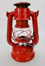 Vintage Winged Wheel No. 350 Red Kerosene Railroad Lantern Made in Japan picture