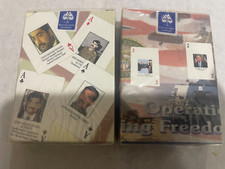 2003 Iraqi Most Wanted / Operaton Enduring Freedom, 2/pk playing cards - Sealed picture