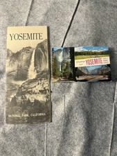 Vintage 1950s-1960s Yosemite National Park memorabilia + postcard picture