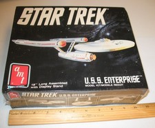 Vtg 1989 AMT ERTL Star Trek USS Enterprise 18