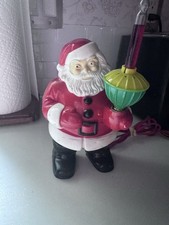 Royal Electric Royalite Santa Claus 1950s Vintage Christmas Blow Mold picture