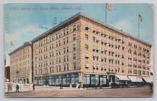 Shirley & Savoy Hotels Denver, Colorado 1912 Postcard picture