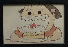 My Neighbors the Yamadas Studio Ghibli Framed Art Official Art Black Frame picture