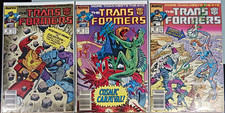 Marvel Comics The Transformers Comic Lot Of 3: Issues #43 #44 #45 (1988) picture