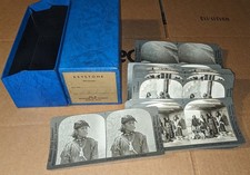 Keystone Southwest Indians 25 Card Stereoview Set Hopi Zuni Pueblo Navaho Taos picture