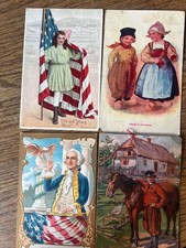 Binder of 400+ Vintage Postcards from pre-1907 to mid-1940’s picture