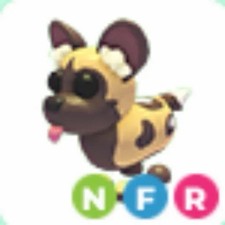 ✨FAST SHIPPING - IN 24HRS✨ Neon Fly Ride African Wild Dog Adopt Me💗 picture