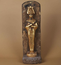 Authentic Ancient Egyptian Antique Rare God Osiris Statue Figurine BC picture
